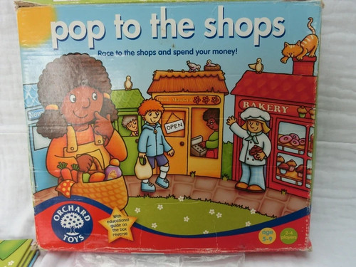 Pop the shops board - to, game