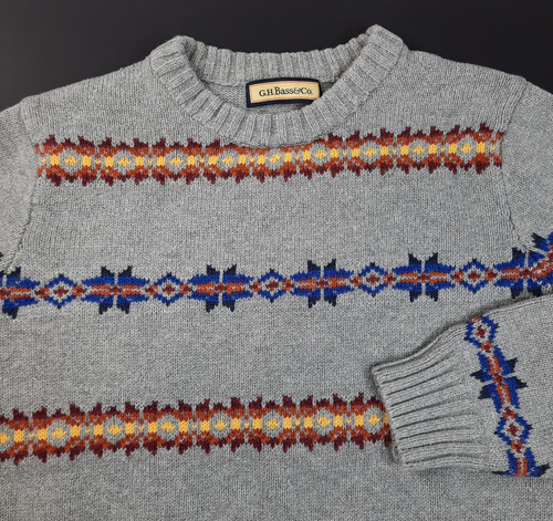 Vtg nordic fair isle sweater - nordic,
