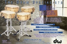 1996 small Print Ad of DW Drum