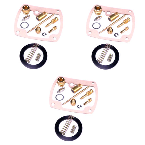 Carburetor repair kit - 3x, for
