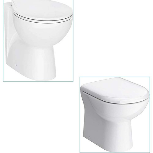 Bathroom toilet btw soft close - soft,