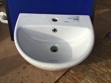 Wash hand basin, white