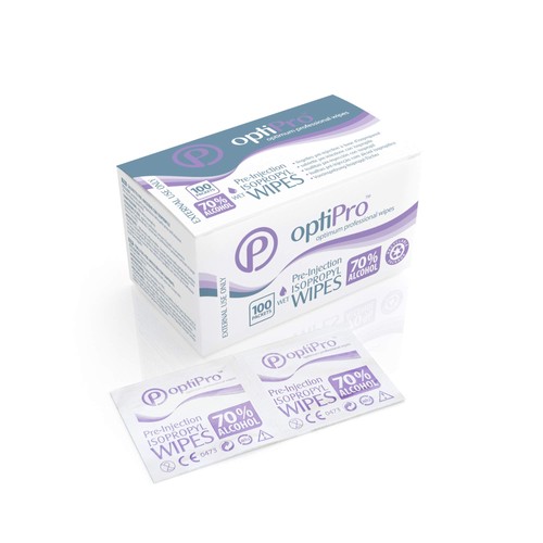 Optipro pre injection wipes - optipro, pre-injection