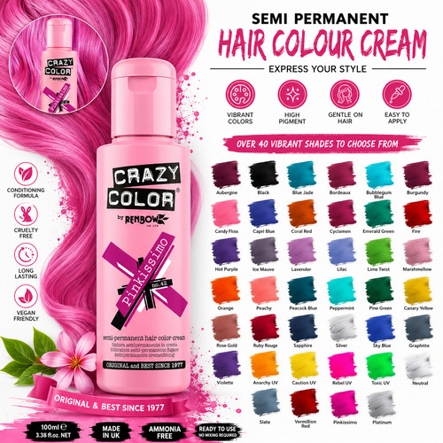 Crazy color semi - crazy, semi-permanent