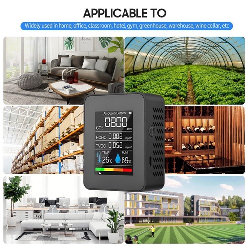 5in1 co2 meter temperature - 5in1,