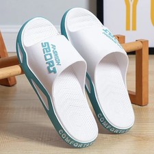 Mens Boys Sandals Flip Flops Slip-On Sliders Gym Shoes Summer Holiday Beach Pool