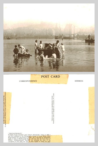 Postcard the water rats - water,