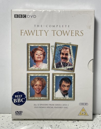 The complete fawlty towers - fawlty, dvd