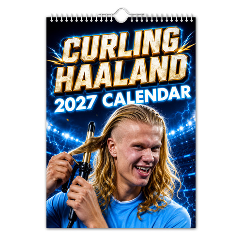 2027 wall calendar - -, curling