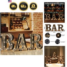 LED Bar Sign Light Up Marquee