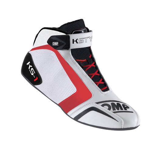 Omp white red black - omp,