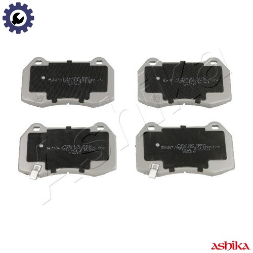 Brake pad set disc - set,