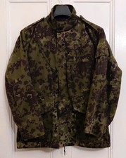 Genuine Vintage Danish Army Camo Jacket, 2004, 40"