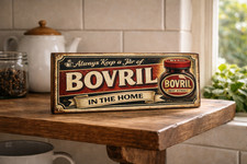 Bovril Vintage style wooden