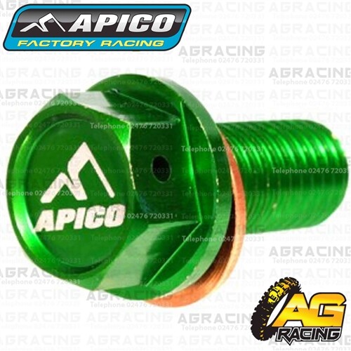 Apico green magnetic sump - green,