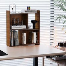 Stretchable wooden shelf - wooden,