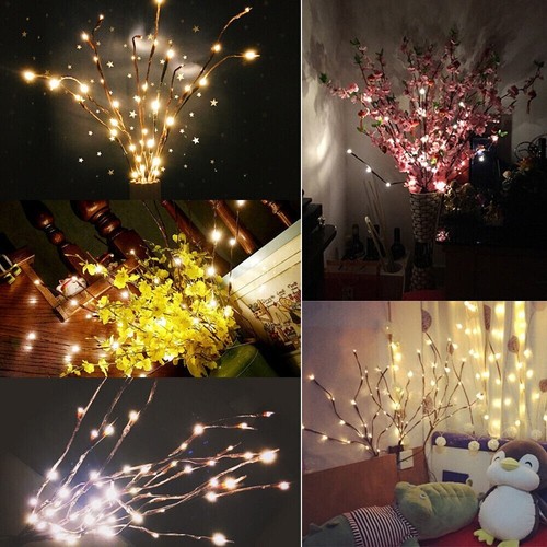 20led willow twig lights - willow, light