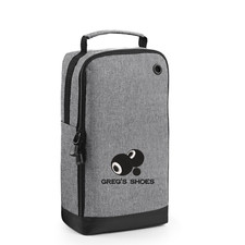 Personalised Lawn Bowls Shoe Bag- embroiderd with bowls and your name or text