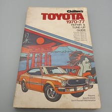 Toyota Sedan 1970-1977 Repair Tune-Up Guide Shop Manual Chilton's 6617 Corolla