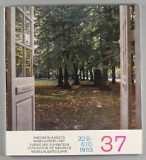 Snedkerlaugets 37 Mobeludstilling Copenhagen Cabinet maker Danish furniture 1963