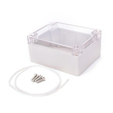 Waterproof 115*90*55MM Clear Cover Plastic Electronic Project Box Enclosure  F^~