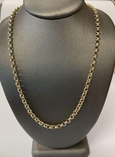 9ct yellow gold belcher - yellow,