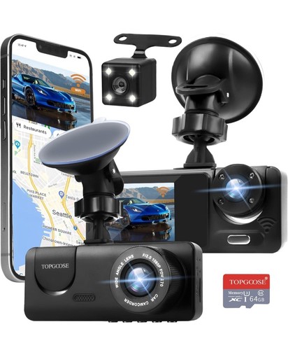 Channel dash cam wifi - 3,