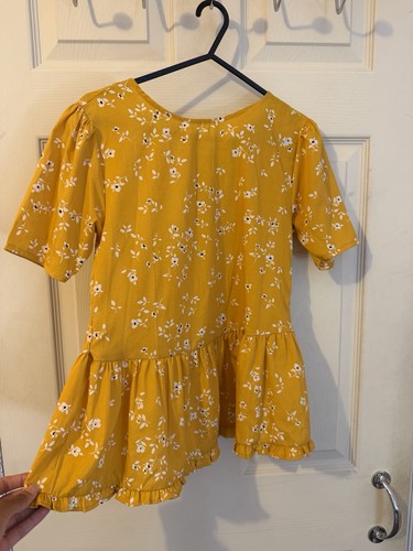 Yellow mustard floral summer - yellow/mustard,