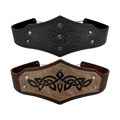 Medieval embossed headpiece - embossed,