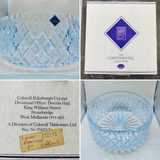 Vintage Edinburgh Crystal