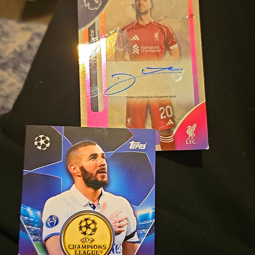 Topps card lot diogo - lot, jota