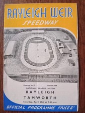 1950 Rayleigh Weir Rockets v Tamworth Tammies National League Division 3 29/4/50