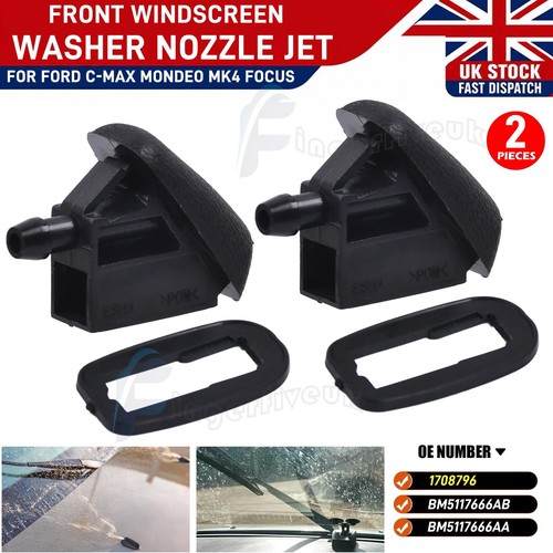 2pcs windscreen washer jets - 2pcs,
