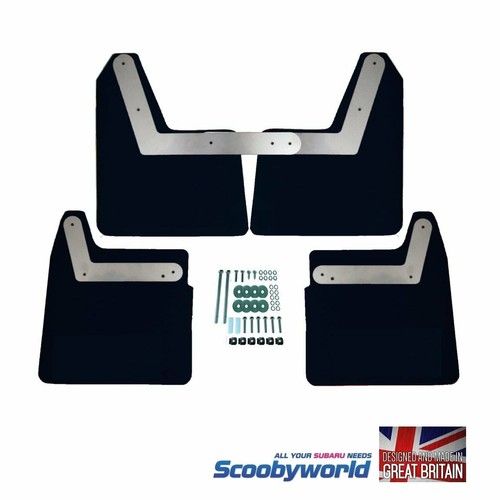 Black mudflaps for - black, subaru