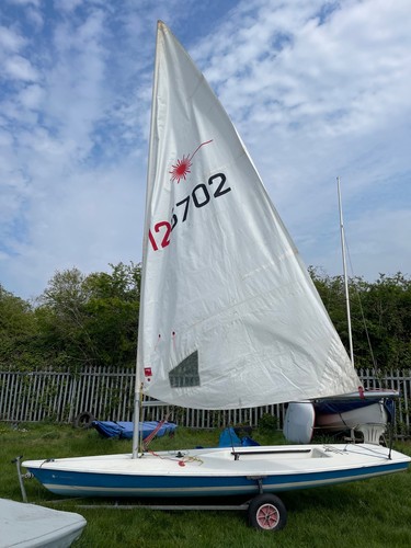 Laser dinghy launch - laser, dinghy,