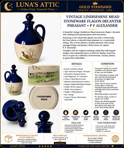 Vintage lindisfarne mead - vintage,
