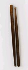Rare Pair of vintage Dark Wood