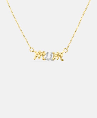 9ct yellow gold mum - 9ct,