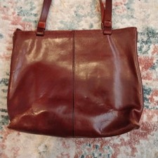 Gianni Conti Vintage Leather Bag Lovely Chestnut Colour