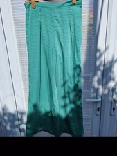 ZARA Silky Wide Leg Trousers
