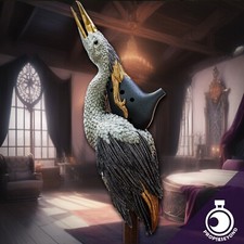 Heron's Melody Staff Topper |