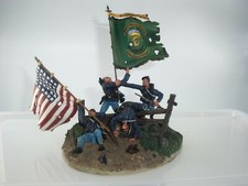 CONTE ACW57160 IRISH BRIGADE FLAGBEARERS TOY SOLDIER VIGNETTE SET ON BASE 