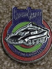Captain Scarlet Spectrum Pursuit Vehicle 1960’s Metal Badge