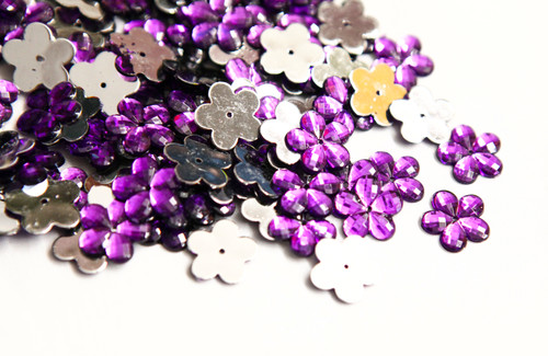 100 15mm flower - 15mm,