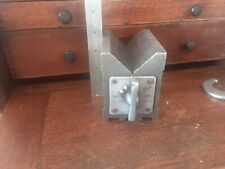 VINTAGE ECLIPSE MAGNETIC VEE 'V' BLOCK. MACHINIST ENGINEERS TOOL.