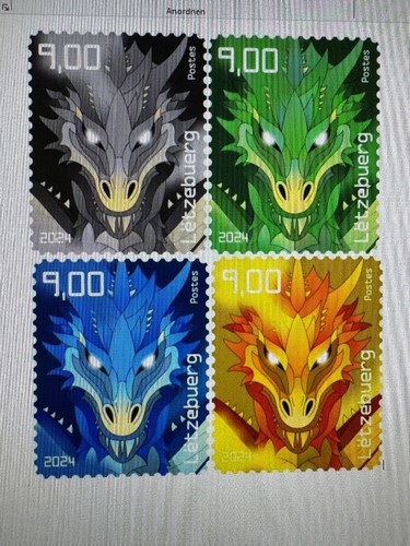 Luxembourg 2024 dragon - luxembourg,