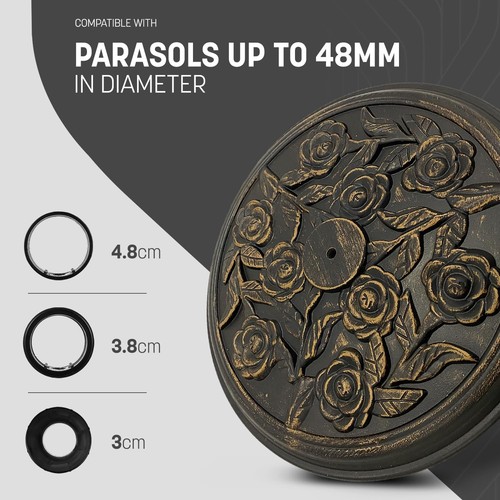 Parasol base cast iron - base,