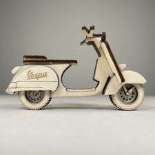 Retro scooter bauble diy - scooter,