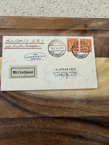 1924 germany usa zeppelin - usa,