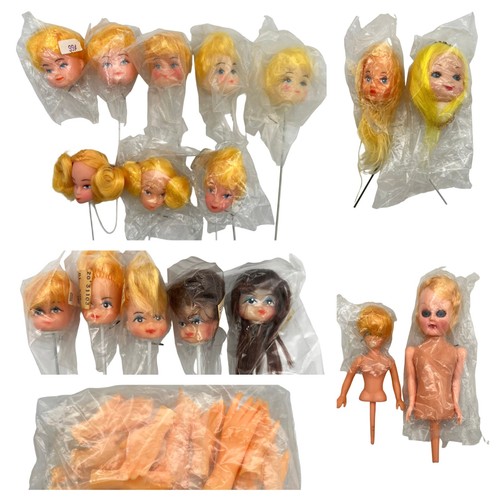 Vintage doll head picks - vintage,